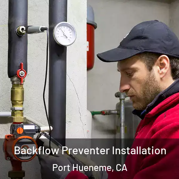  Backflow Preventer Installation Port Hueneme, CA
