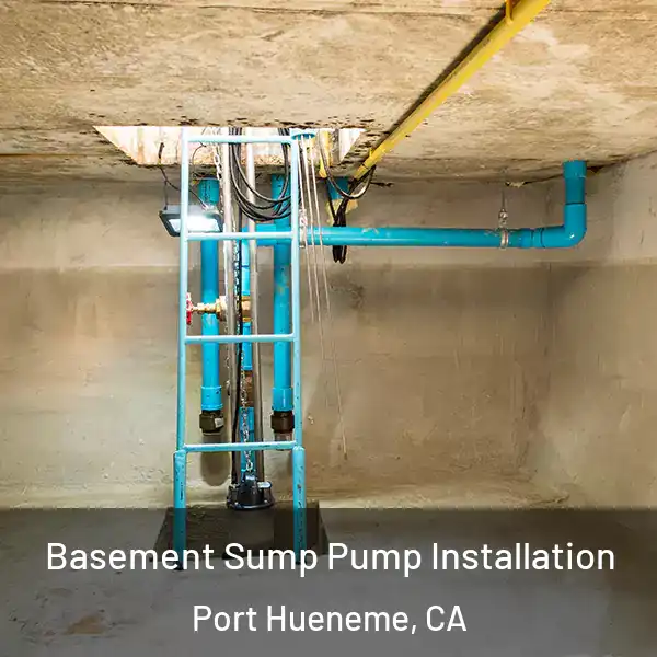  Basement Sump Pump Installation Port Hueneme, CA