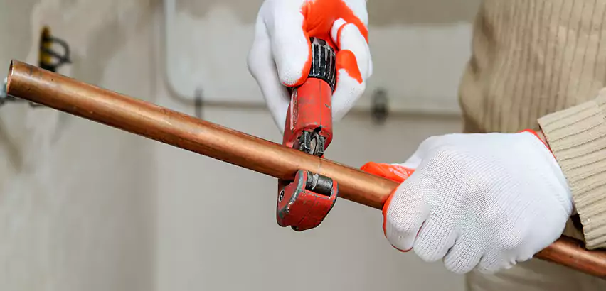 Temporary Copper Pipe Repair Port Hueneme, CA