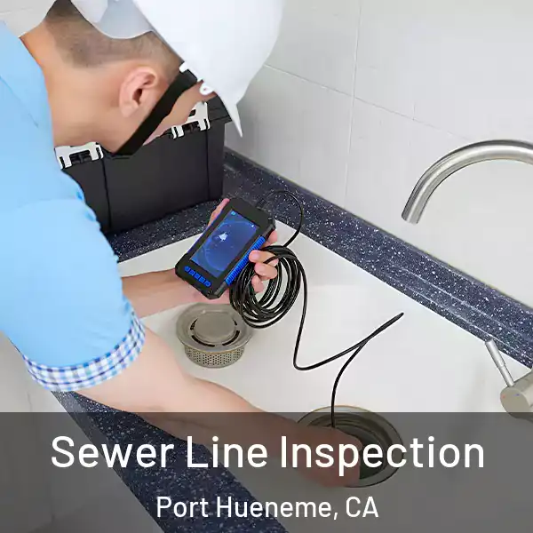  Sewer Line Inspection Port Hueneme, CA